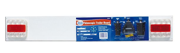Telescopic trailer board